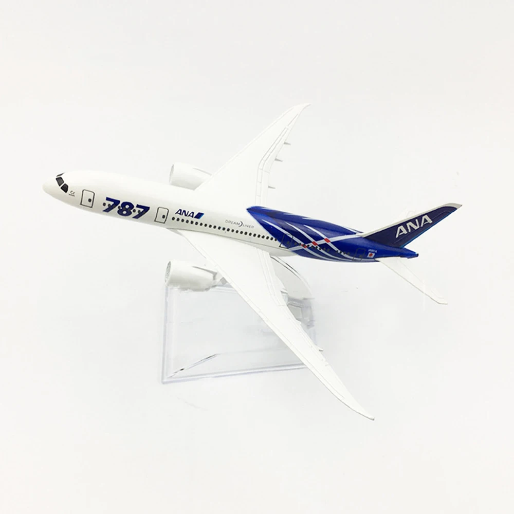 1/400 масштаб самолета Boeing 787 Ана Япония все Nippon Airways 16 см сплав самолет B787 модель