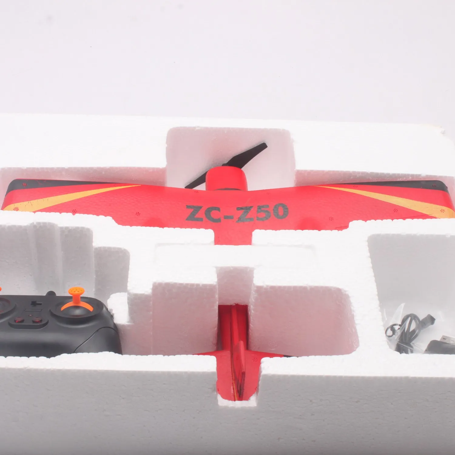 Z50 RC пенопластовый самолет 2,4 г 2CH 34 см большой размах крыльев планер истребитель Радиоуправление Летающая модель ручной метательный самолет