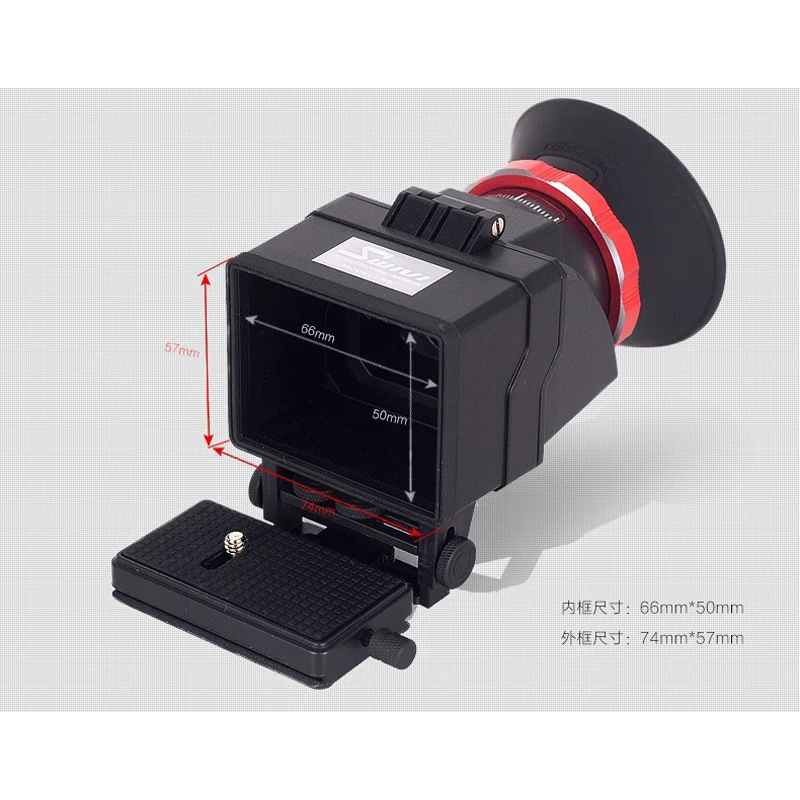 GGS Swivi S6 видоискатель с 3 &quot/3 2&quot ЖК экраном для Canon 5DS 5DII 5diii 7D 7DII Nikon D7100 D7200 D600 D610 D750
