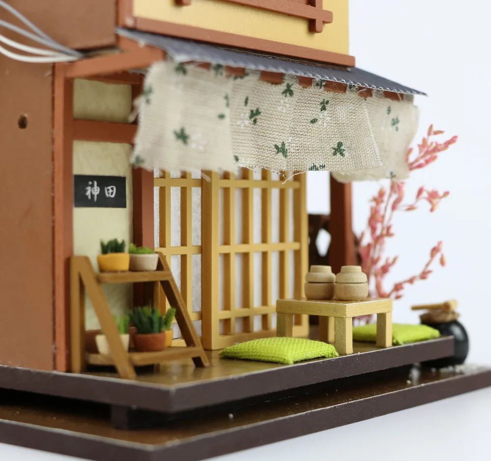 DIY Doll House Wooden Houses Miniature dollhouse Furniture Kit Toys for children Christmas Gift M034 | Игрушки и хобби