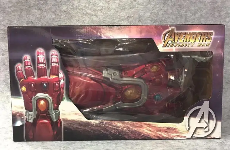 Marvel Мстители конец игры Железный человек Бесконечность рукавицы перчатки с