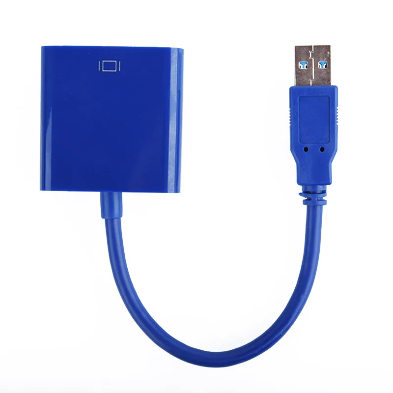 3 0 USB в VGA разъем 1080P Поддержка ноутбуков настольных компьютеров и мониторов