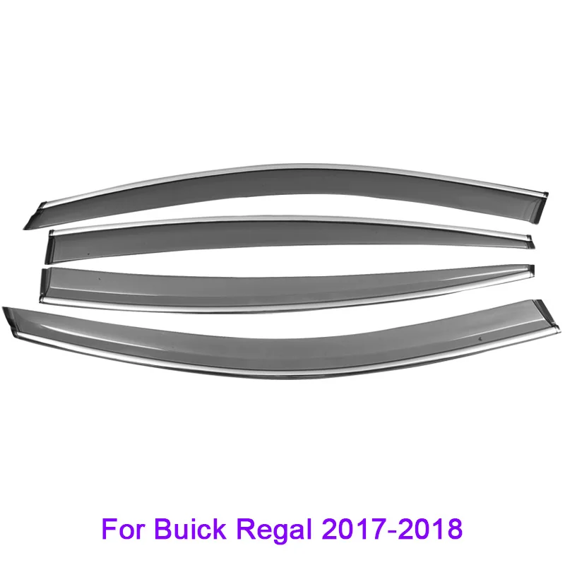 4 шт. Авто Стайлинг тенты окно козырек Дождь бровей для Opel Mokka Insignia седан Buick Envision