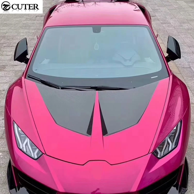 LP610 крышка капота переднего двигателя из углеродного волокна для Lamborghini Huracan
