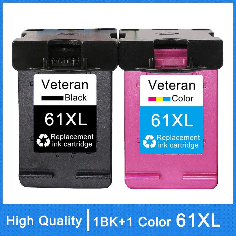 

Veteran 61XL сменный картридж для Hp 61, чернильный картридж для Deskjet 1000 1050 1055 1510 2050 2050a 2540 3050 3510 5530