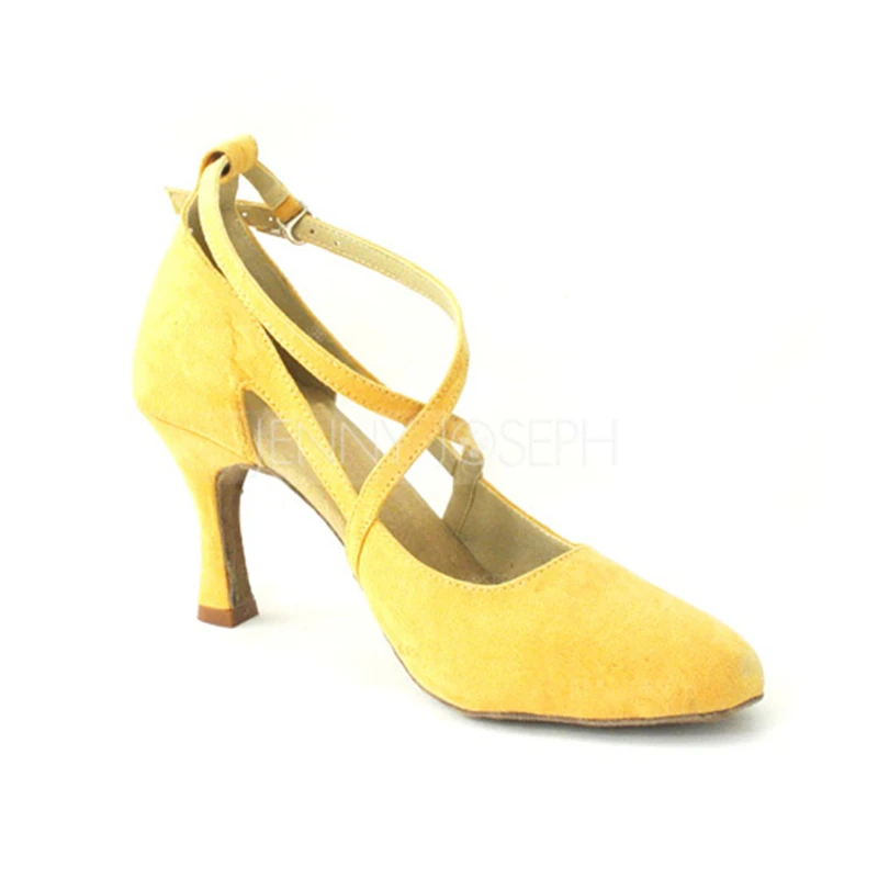 New Design Ladies Women Tango Salsa Ballroom Latin Dance Shoes with Suede Sole 3 Inch Heels | Спорт и развлечения