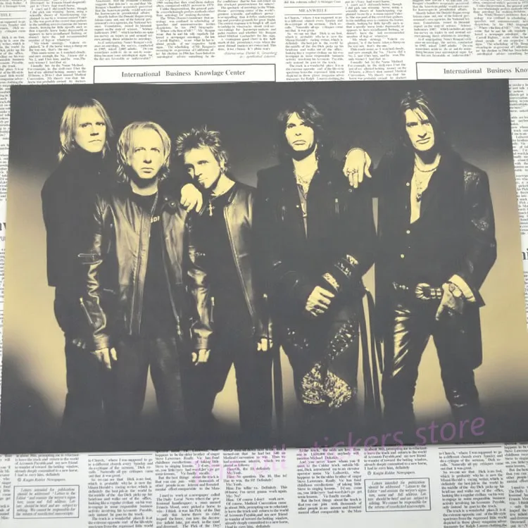 Декор для дома Aerosmith Крафтовая кислота музыка постер рисование сердечника