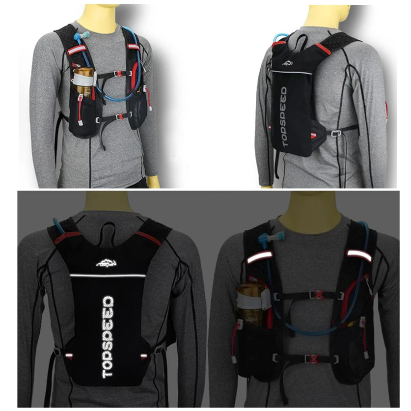 ULTRA TRI бег рюкзак мини 3L легкая спортивная сумка марафон трусцой Пеший Туризм