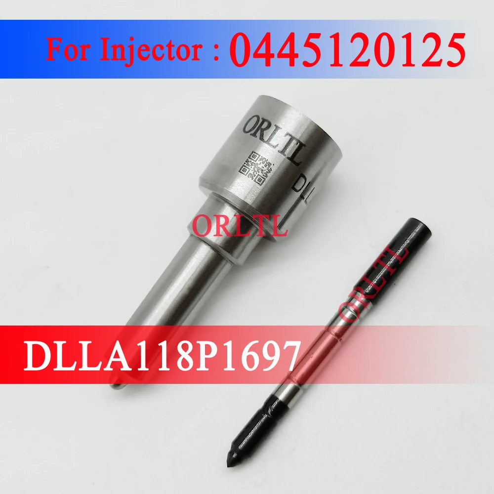 

ORLTL Auto Fuel Injector Nozzle DLLA 118P1697 (0433 172 040), Engine Nozzle DLLA 118 P1697,DLLA 118P 1697 For Cummins 0445120125