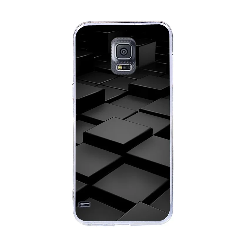 100 Чехол для samsung Galaxy S5 mini, прозрачный мягкий чехол из ТПУ для samsung S5mini SM-G800F G800, силиконовая задняя крышка 4,5" - Цвет: 100