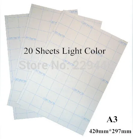 A3 * 10 шт. светильник лый цветной лазерный теплопередающий Печатный бумажный