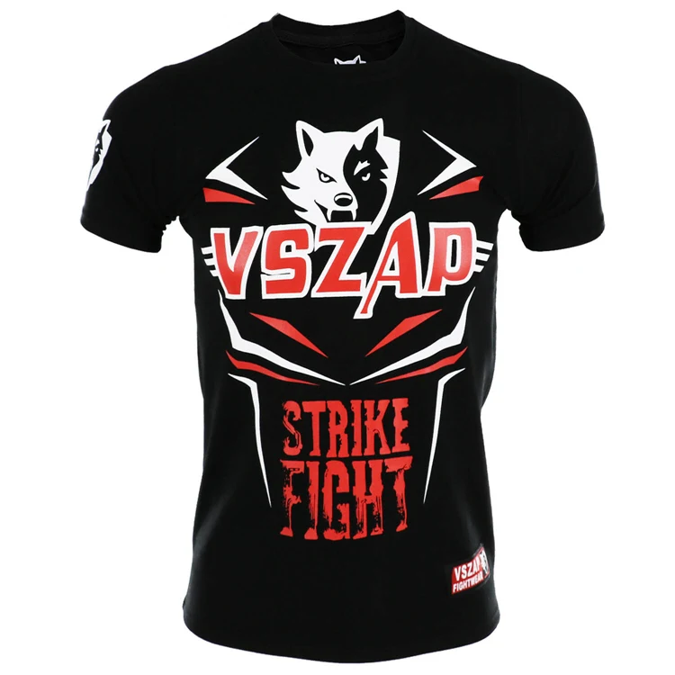 VSZAP футболка с коротким рукавом для тренировок и боевых искусств