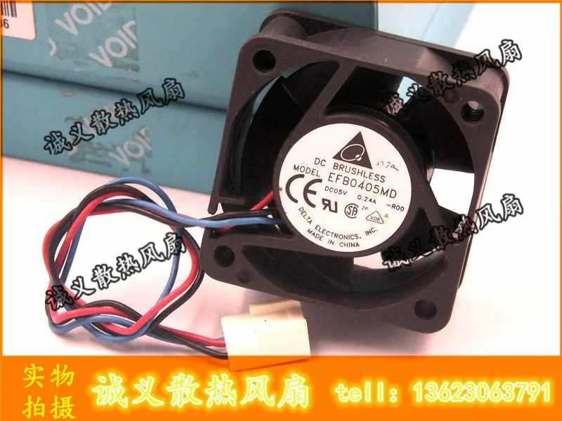 3 контактный инвертор для сервера Delta EFB0405MD R00 4020 дюйма 4 см 40 мм 5 В а|cooling fan|cpu blowerblower