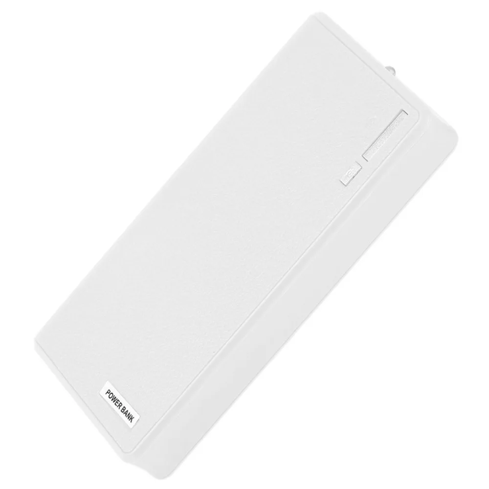 Универсальный чехол для аккумулятора с двумя usb портами 6x18650 зарядное устройство
