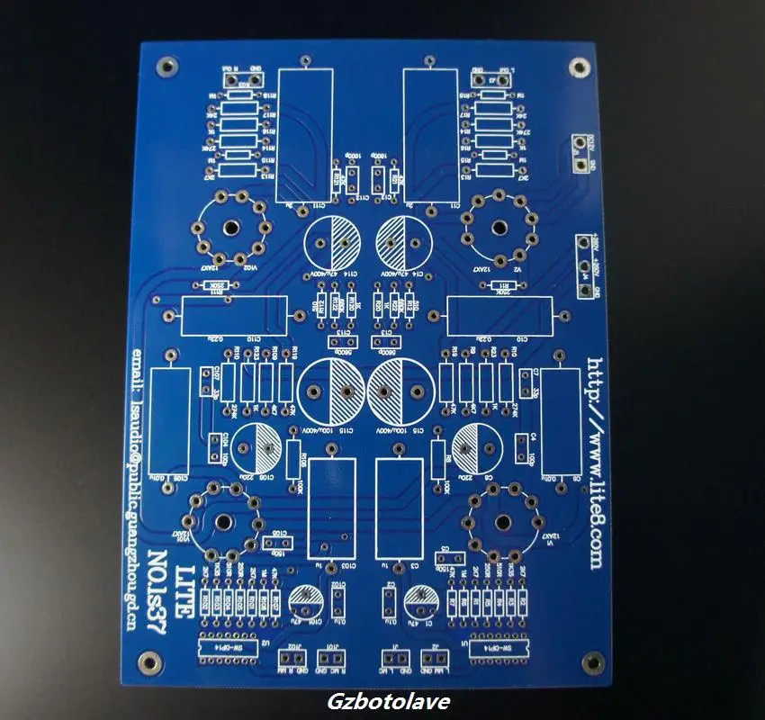 

LITE LS37 Tube Phono MM / MC twin transfusion put PCB bare board