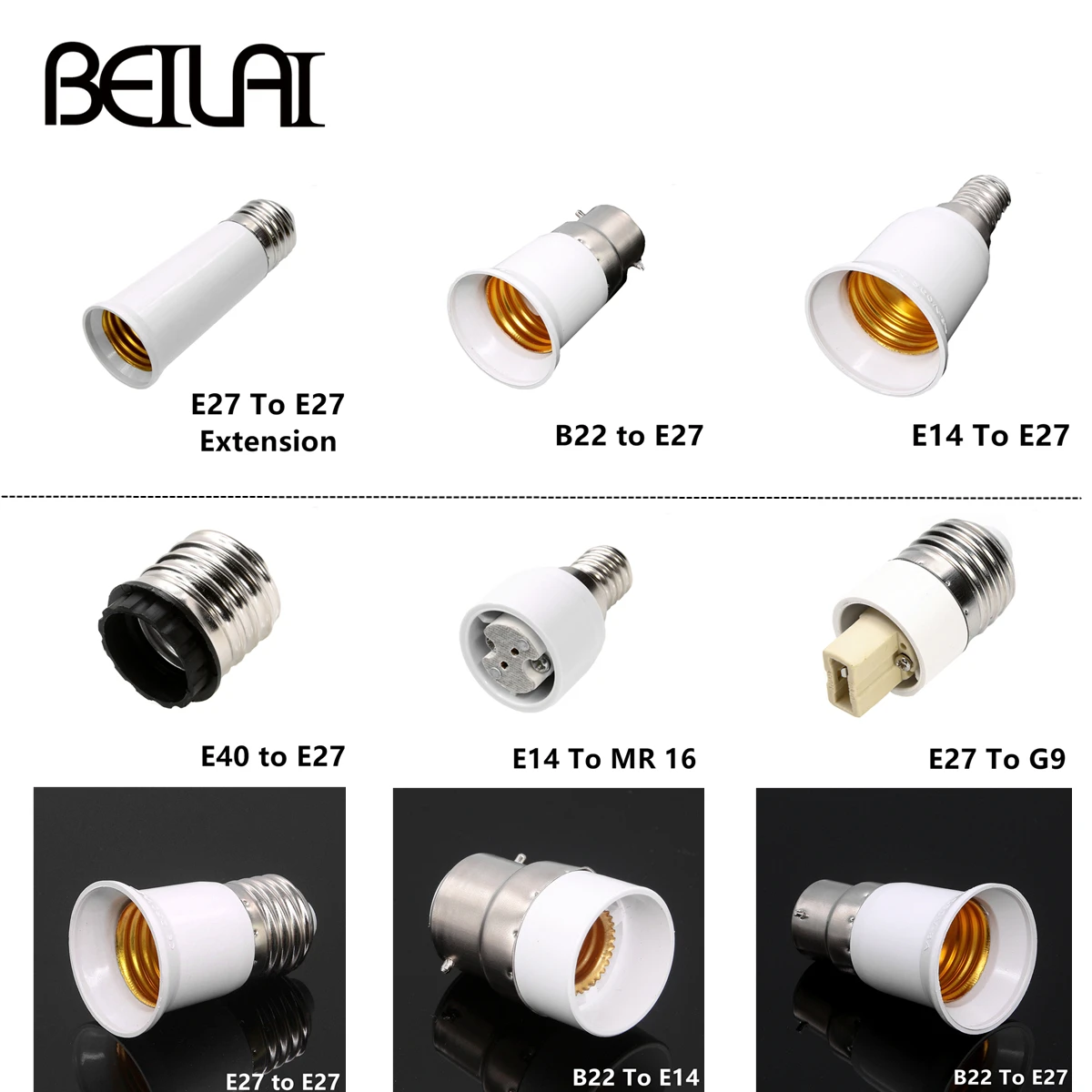 GU10 G9 B22 E27 E14 E12 Led основание лампы конверсионный держатель адаптер гнездо