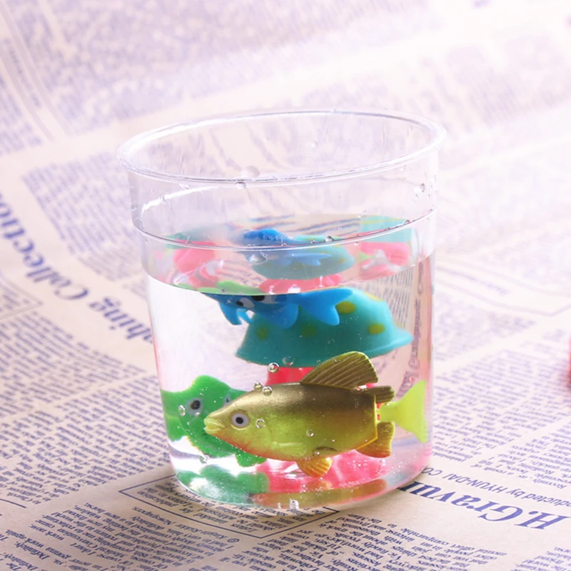 5 шт. чашка Betta медузы маленький прозрачный пластиковый мини аквариум с