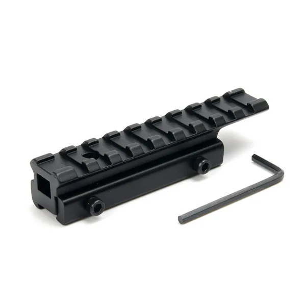 

11mm to 20mm Dovetail Weaver Picatinny Rail Adapter Tactical Scope Extend Mount For Hunting Caza Weaver Adapter