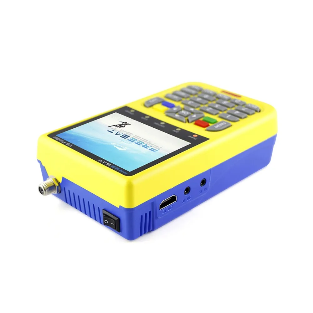 Бесплатный спутниковый V 71HD Finder sat V8 DVB S2 высокой четкости MPEG 4 счетчик Satfinder Full 1080P