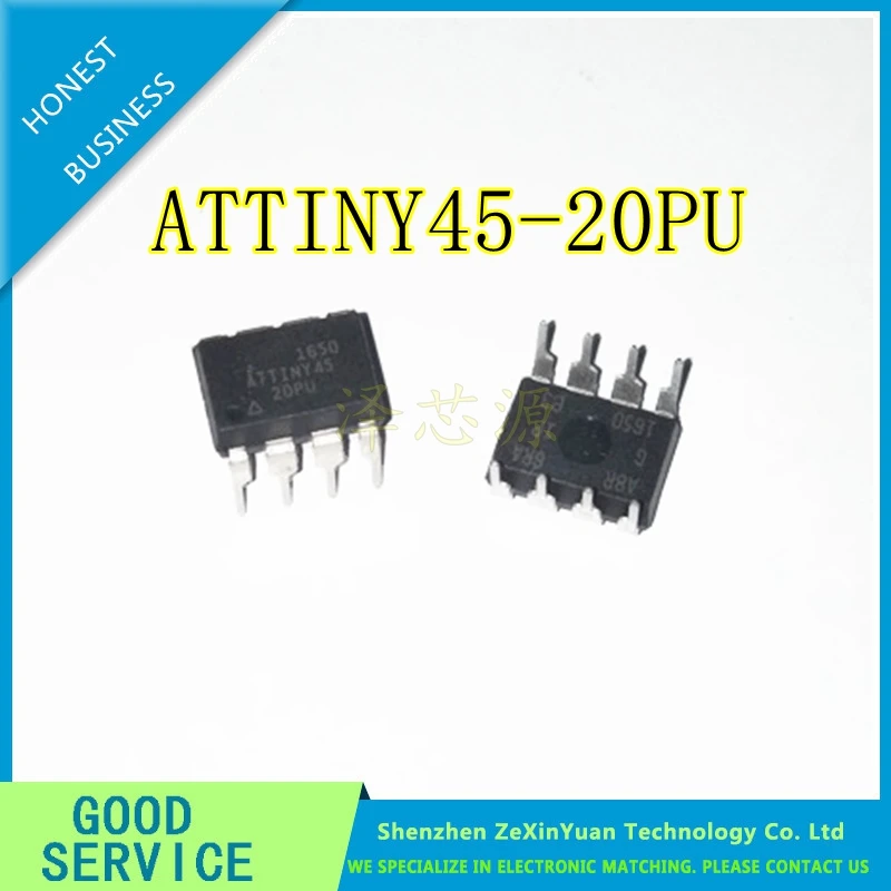 10 шт./лот ATTINY45 20PU 20 DIP8|dip8| |