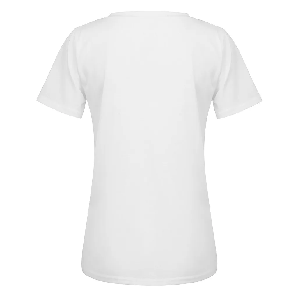 Женская свободная футболка из полиэстера с принтом бабочки Повседневная