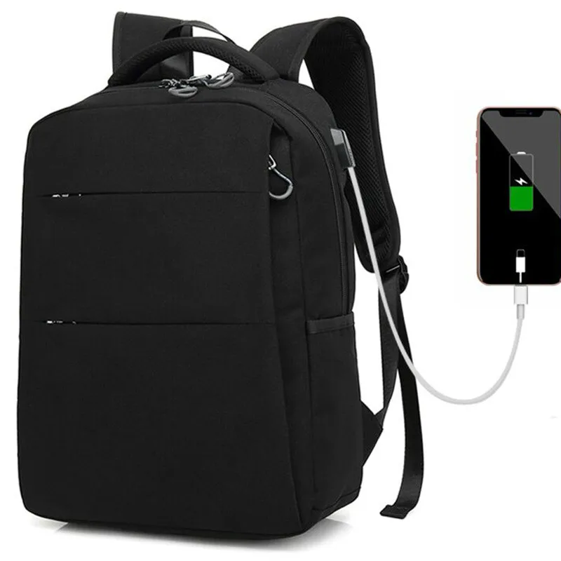Сумка для ноутбука 14 15 6 дюймов Женская и мужская сумка компьютера USB Macbook Air Pro Dell HP