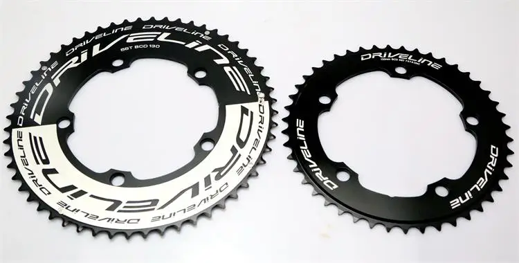DRIVELINE CNC 56/46 дорожный велосипед TT chainring 130BCD