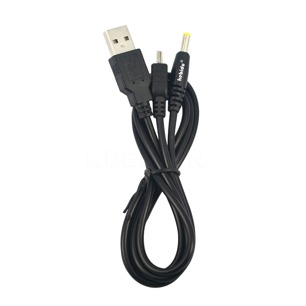 Kebidu 2 в 1 высококачественный USB кабель для передачи данных и зарядки Sony PSP 1000 2000 3000 к