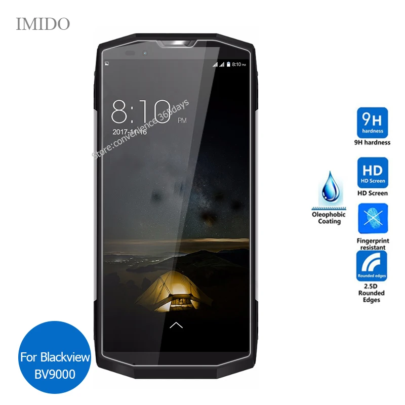 Закаленное Стекло для Blackview Bv9000 Pro BV9900 BV6300 BV5900 BV5100 Экран протектор на черном фоне