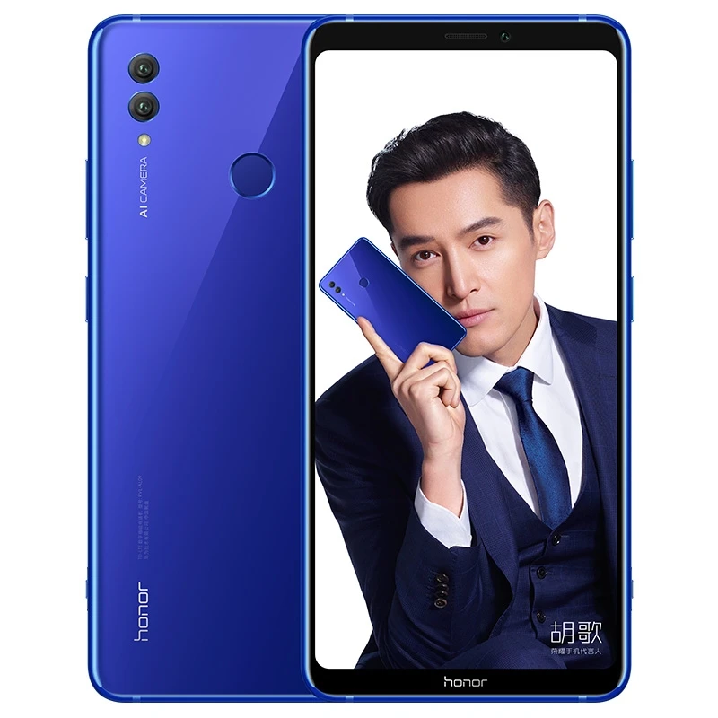 Honor Note 10 две sim карты 6 95 дюймов Android 8 1 отпечаток пальца ID NFC 5000 мАч батарея Kirin 970