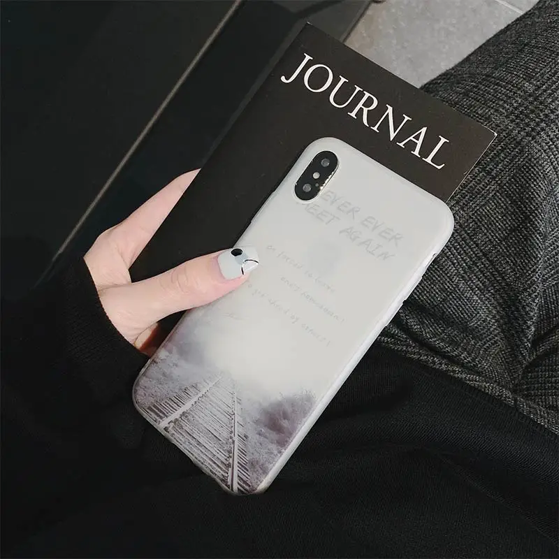 FORLAS элегантный узорчатый чехол для iphone xs max Мягкий ТПУ силиконовый 8 x xr задняя