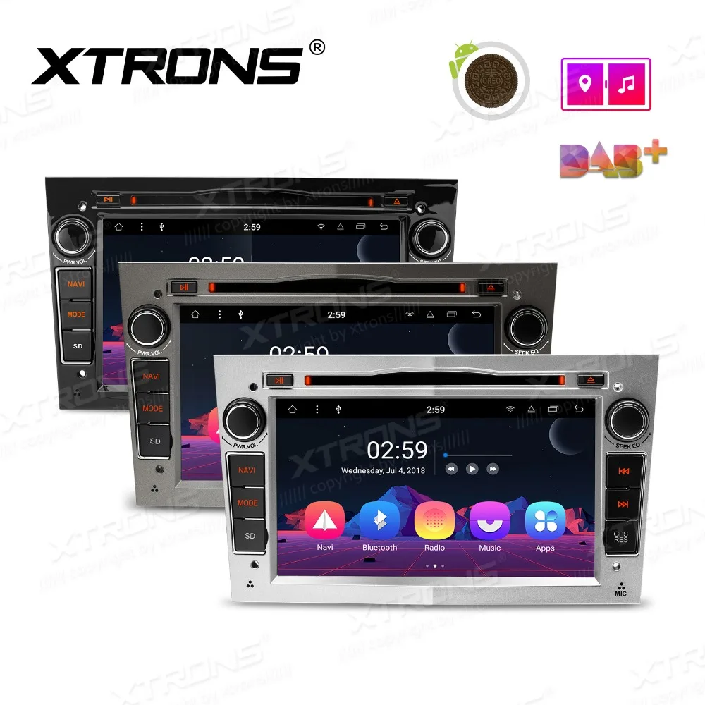 XTRONS Android 8 1 Восьмиядерный автомобильный Радио dvd плеер GPS для OPEL Vauxhall Antara Corsa D 2006 2007