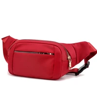 men waist packs travel phone belt nylon bag pouch for men women casual unisex shoulder chest bag canvas fanny pack hip pack