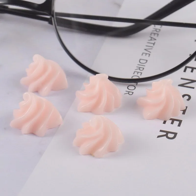Pink 20 шт./упак. Милые Смолы Искусственный Макарон мороженое рукоделия Костюмы декоративные Материал Детские аксессуары «сделай сам» - Цвет: Pink