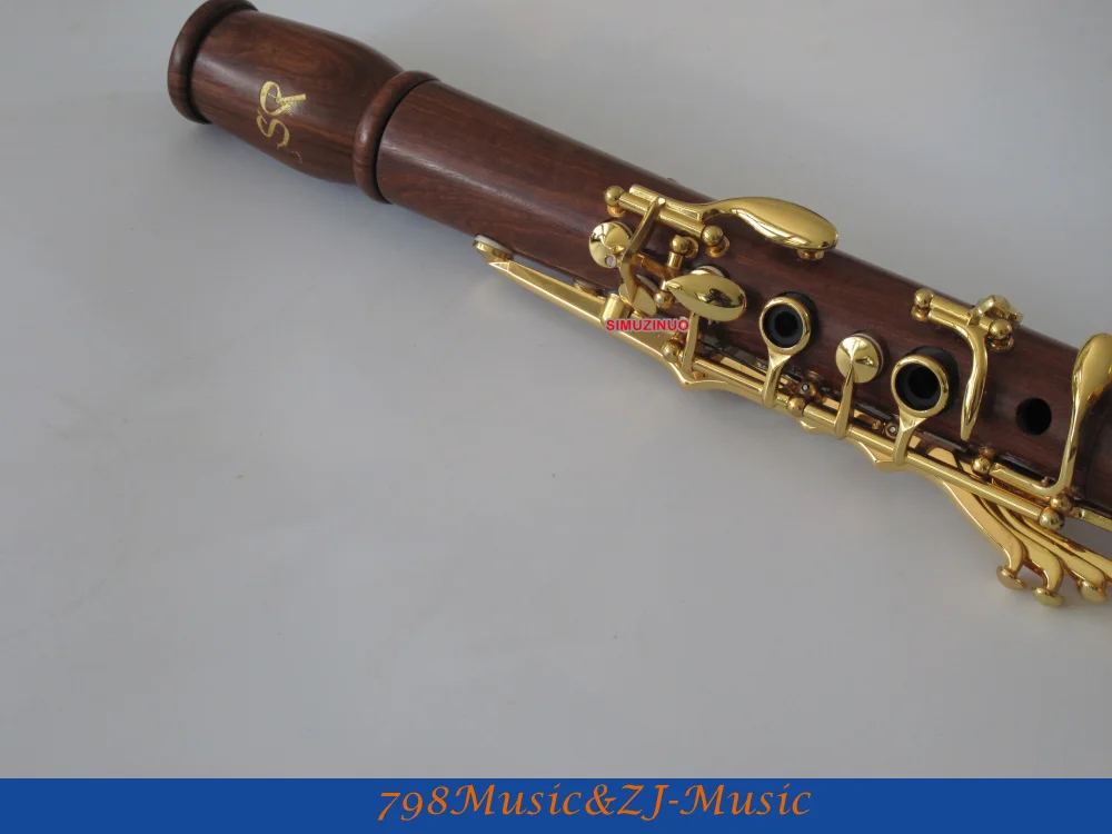 Новинка взрослая диагональ 19 дюймов кларнет Bb с мундштуком позолоченные Ключи|bb