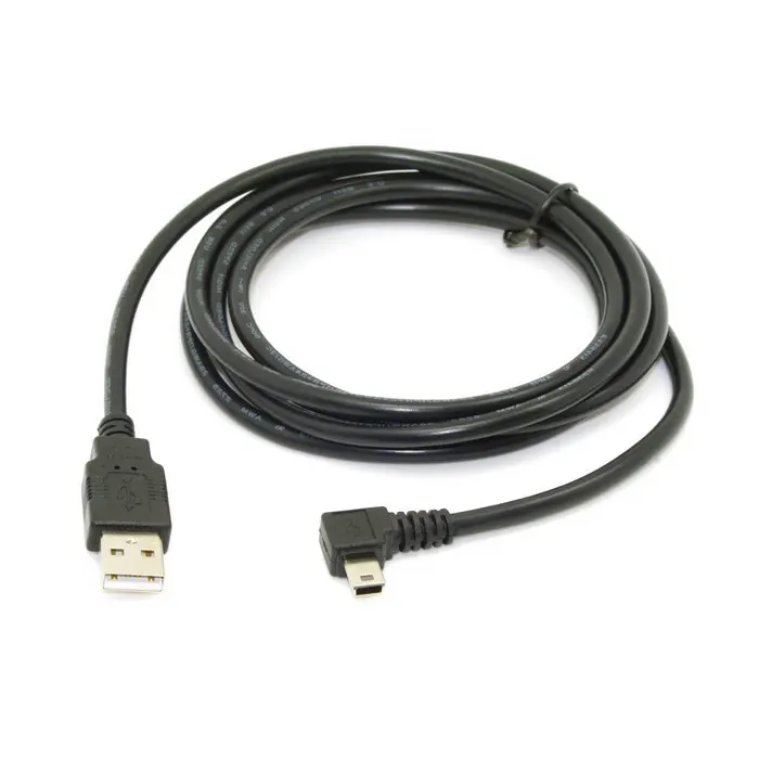 Кабель с углом 90 градусов 2 0 м 5 3 50 см 1 8 см|usb left|mini usbusb male to |