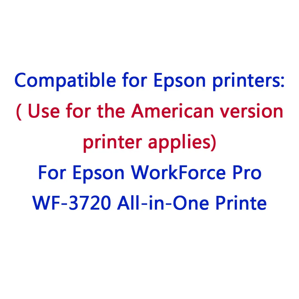 5 упаковок совместимых для принтера Epson WorkForce Pro WF 3720 все в одном 702XL (2 черных 1