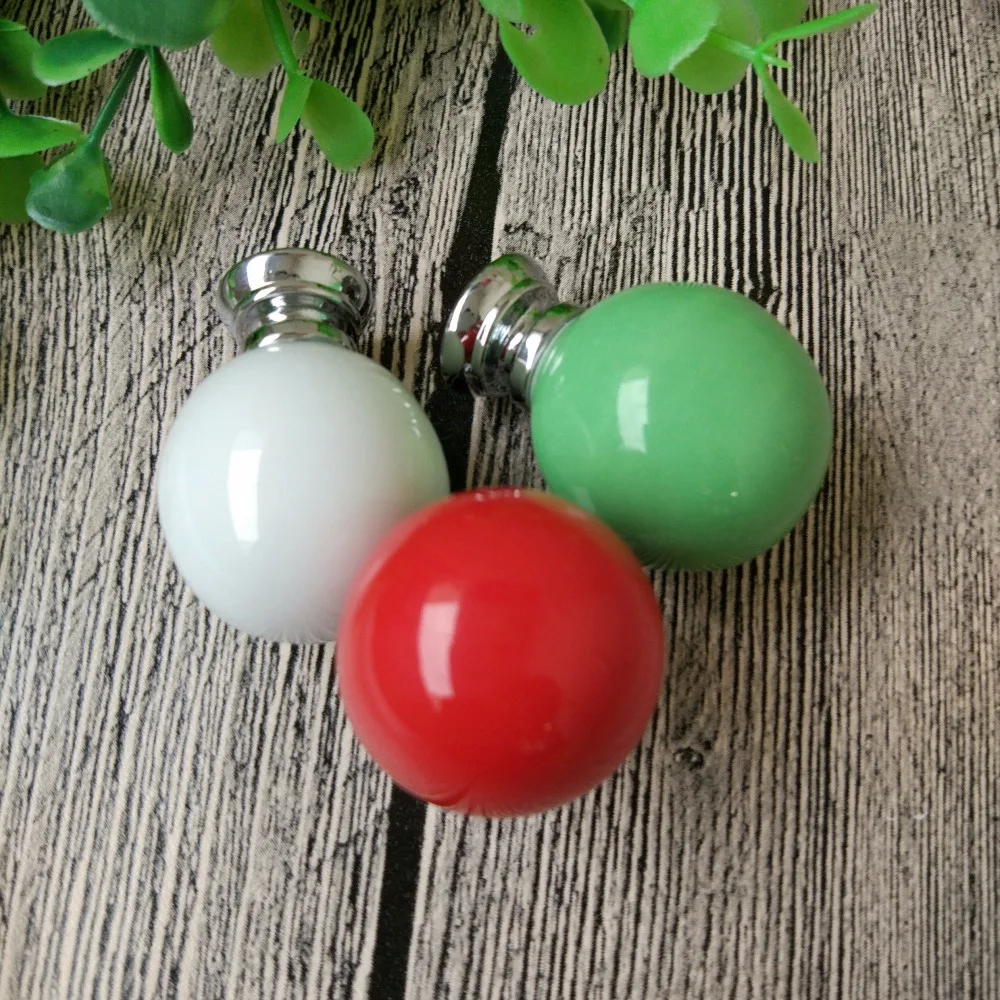 4 шт. Винтаж Керамика ручки двери неофициальных советников президента шкафа