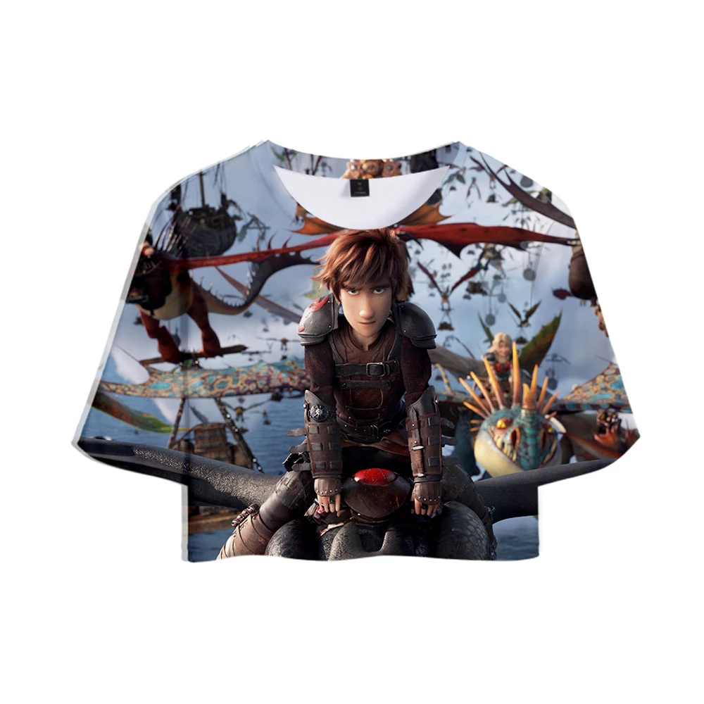 2019 повседневные женские летние сексуальные топы в стиле Харадзюку С мультяшным