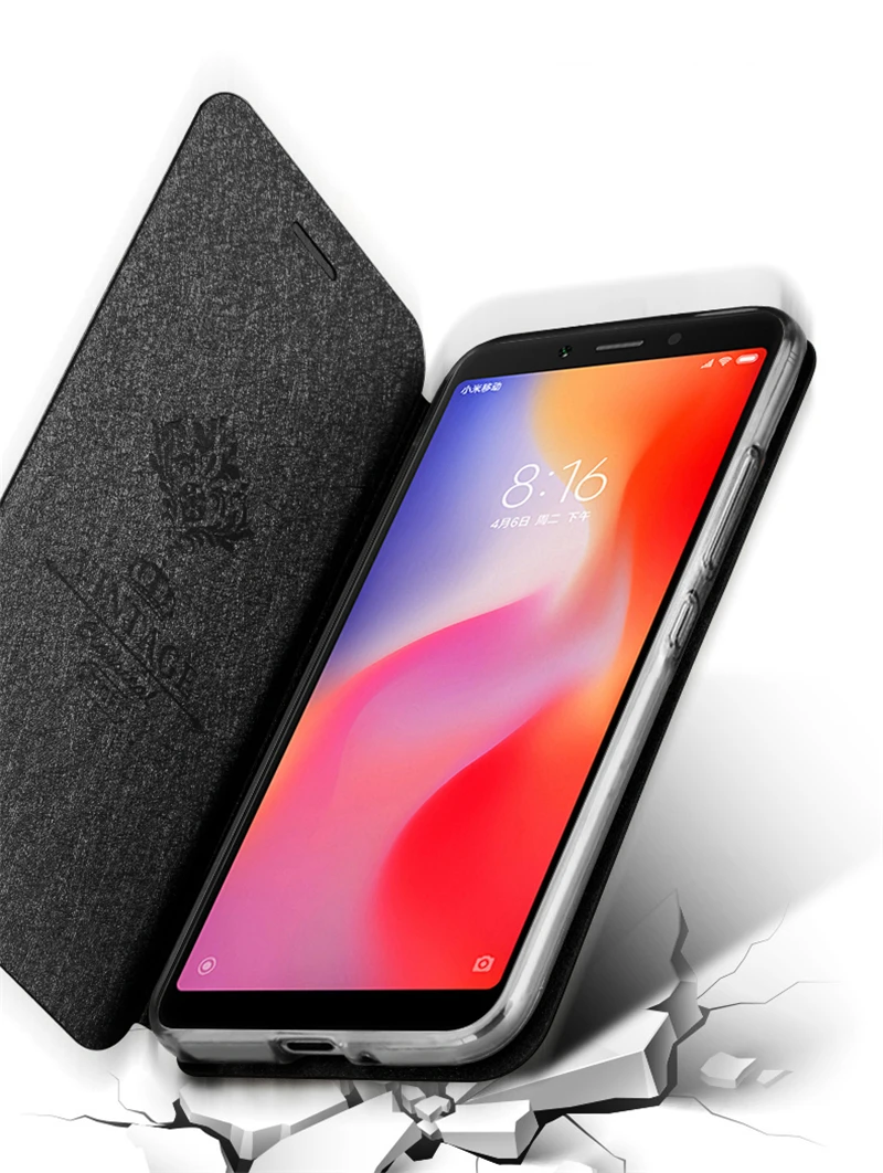 Для Xiaomi mi A2 Lite чехол для Xiao mi A2 Lite чехол силиконовый Mofi Флип кожаный роскошный чехол для Xiaomi mi A2 Lite чехол mi A2 Lite