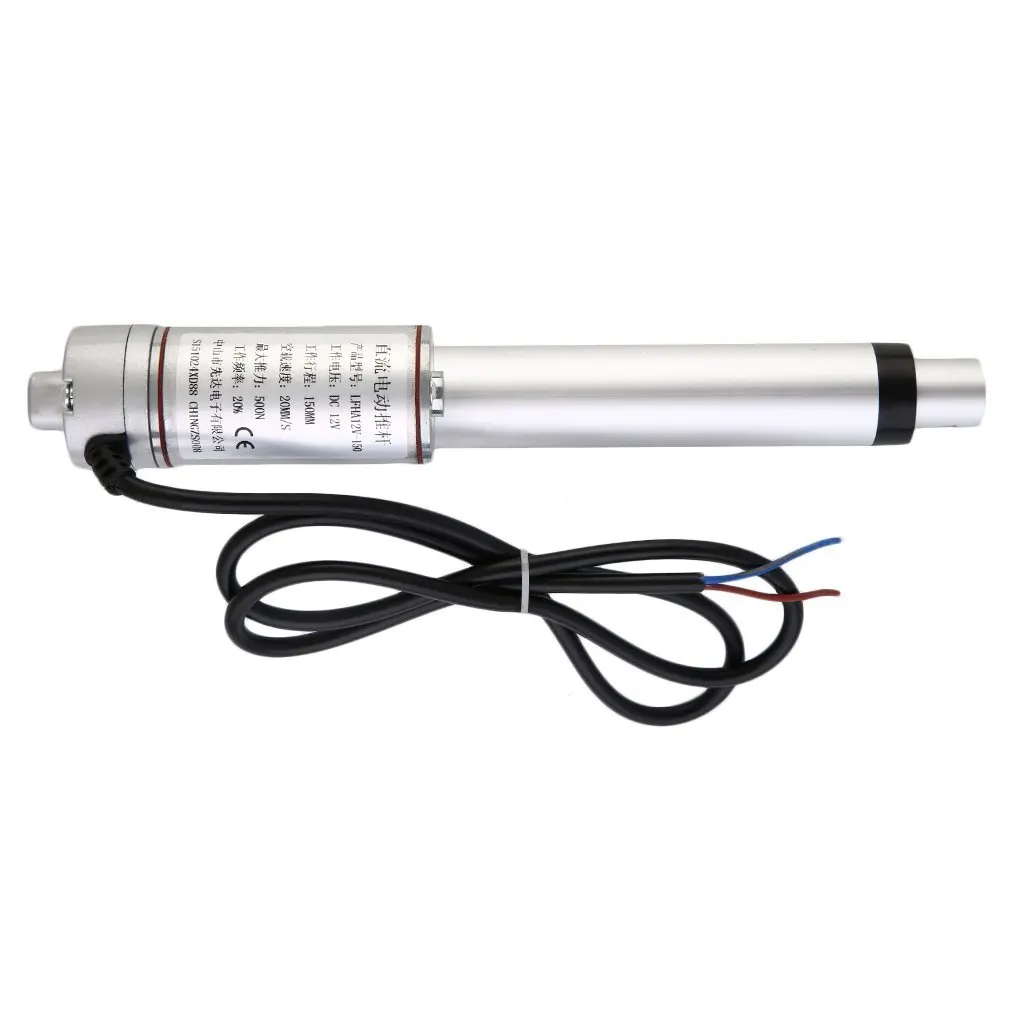 Multi function Professional мм 300/200/150/100 Прочный 500N электрический линейный привод DC 12 В в