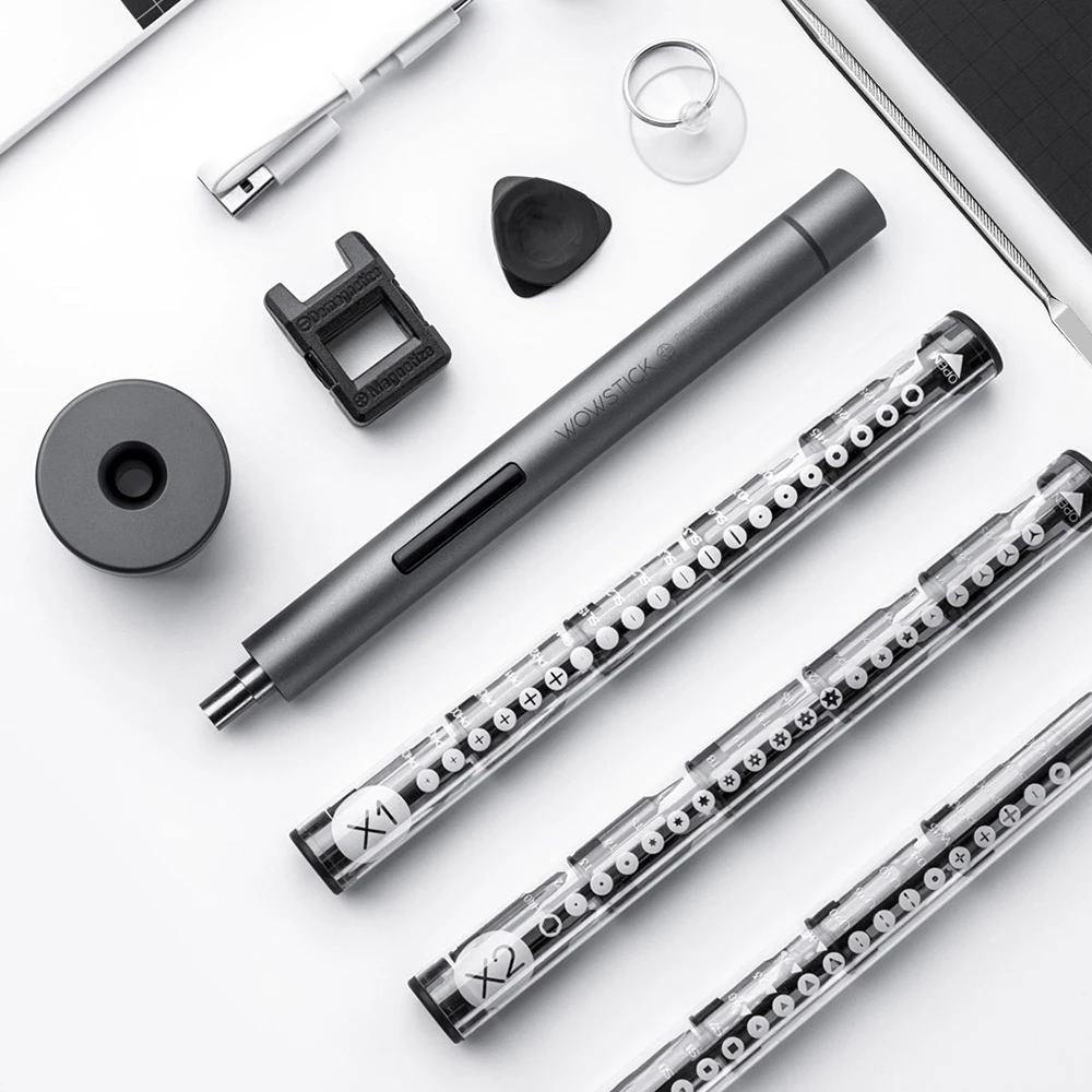 Оригинальный XIAOMI Mijia Wowstick 1F + 64 в 1 Электрический винт Mi driver Беспроводной