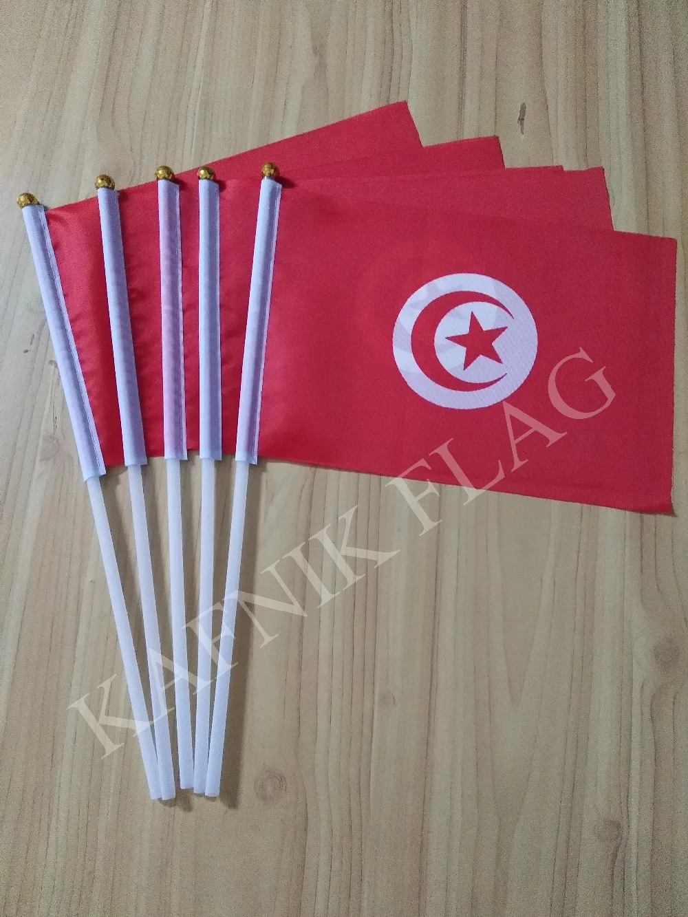 Кафник 5 шт. флаги из Туниса для декоративных стран 14*21 см бесплатная