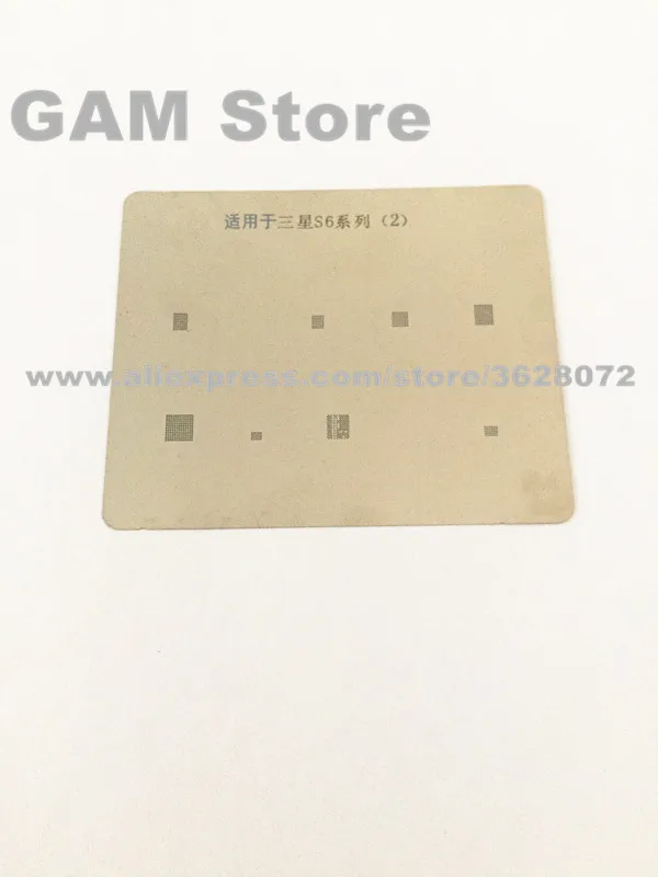 

For Samsung S6 BGA Stencil Reballing IC Pins BGA Direct Heating Template