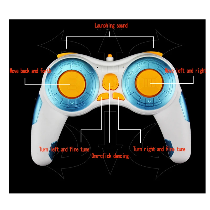

Smart Universe War Upgrade RC BB-8 Robot with Sound Action Figure Gift Toy BB-8 Ball Robot 2.4G Remote Control