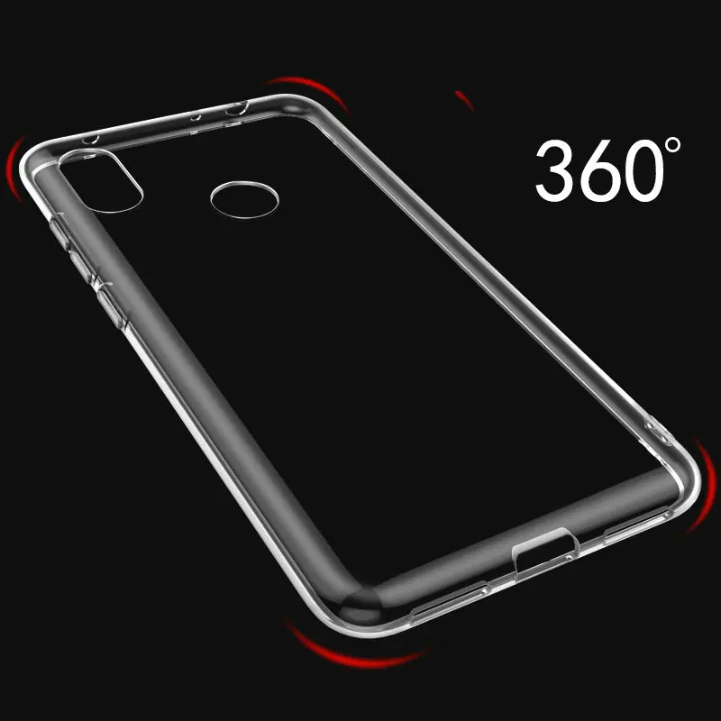 Прозрачный Анти-телефон с распознаванием отпечатка пальца чехол для Xiaomi Redmi Note 7