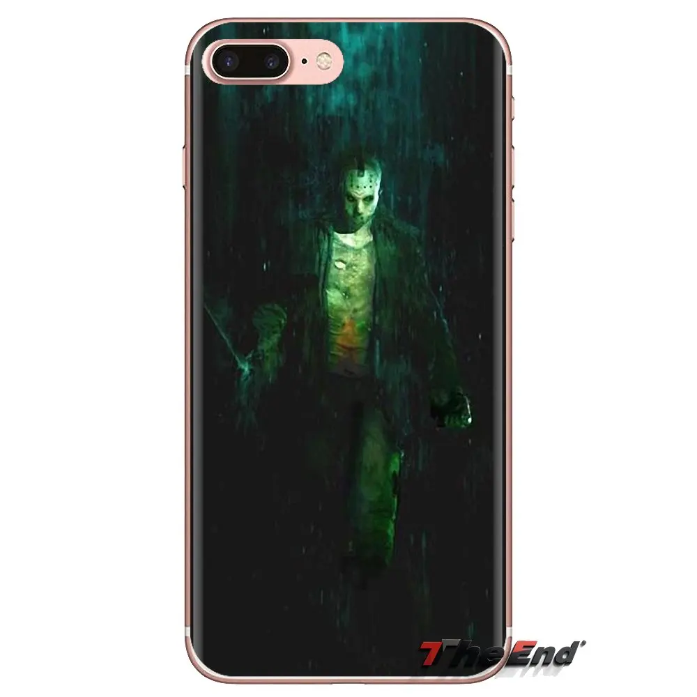 Для iPod Touch Apple iPhone 4 4s 5 5S SE 5C 6 S 7 8 X XR XS Plus MAX Джейсон Вурхиз пятница 13-я маска Чехол для