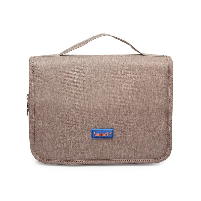 BAGSMALL Portable Toiletry Bag Business Travel Kit Men Organization Pouch Women Makeup Storage Waterproof Cosmetic Bags | Багаж и сумки