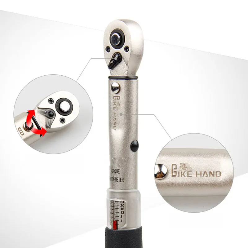 BIKEHAND YC 617 2S велосипед крутящий момент ключ дюймовый стандарт 1/4 &quotDR 2 24Nm винтовые