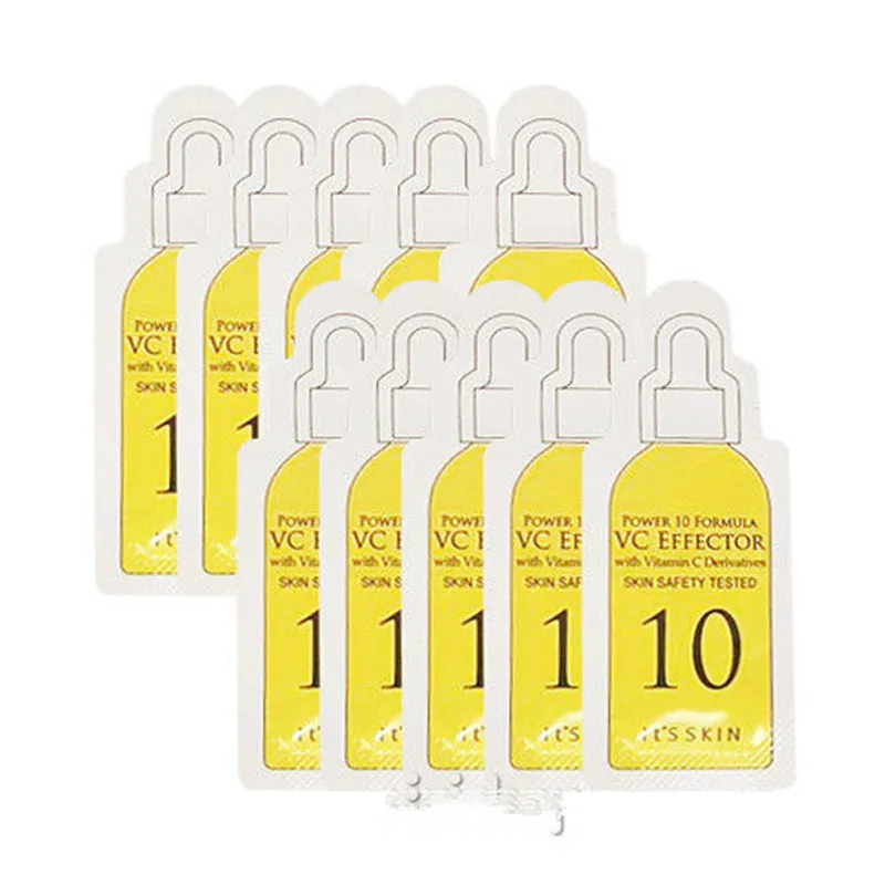 

Корейская косметика It's SKIN Power 10 Формула VC, эссенция, образец 20 шт./лот, отбеливающая кожа